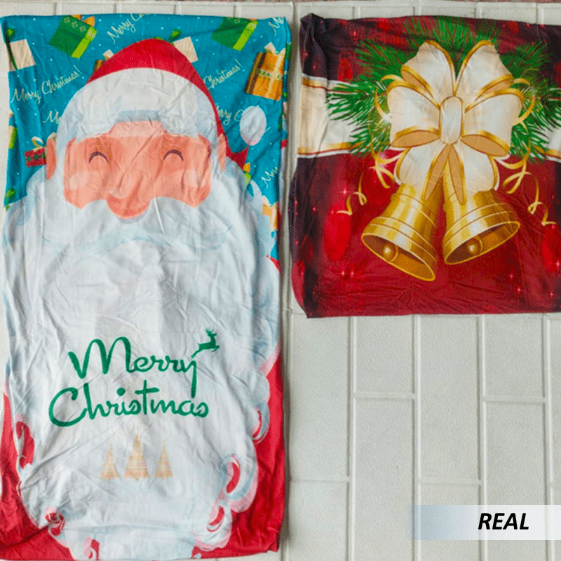 Forro para sillas diseño navideño