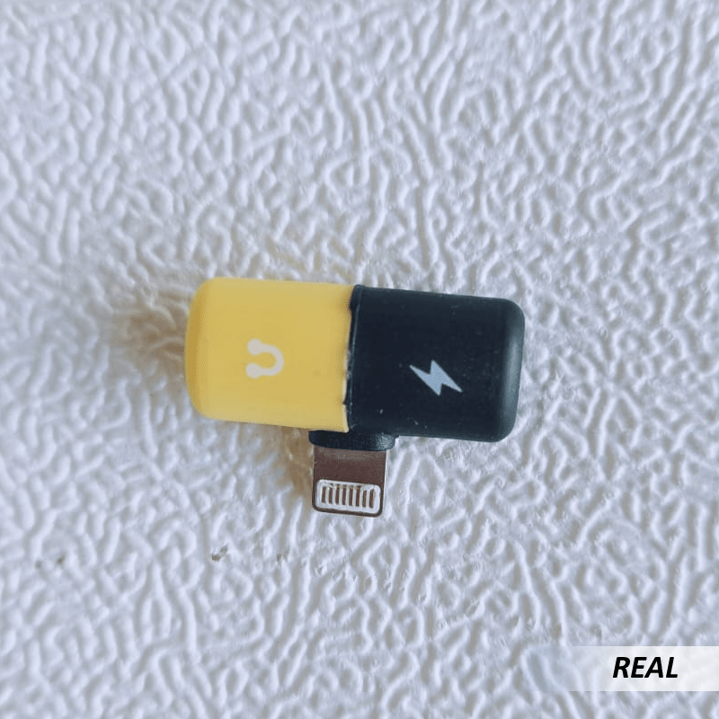 Adaptador de iPhone 2 en 1