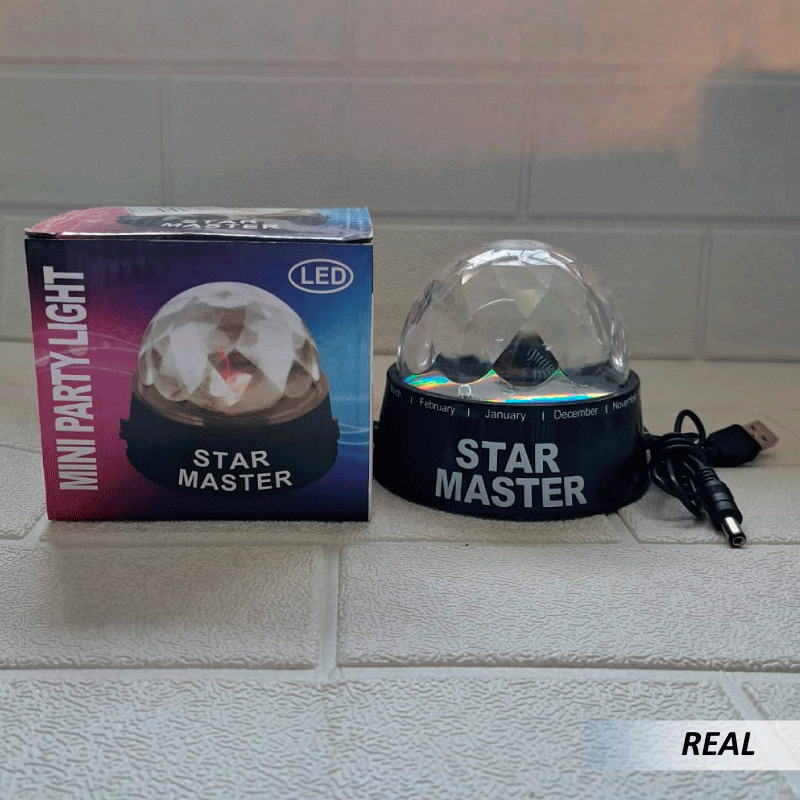 Lampara mini bola star master