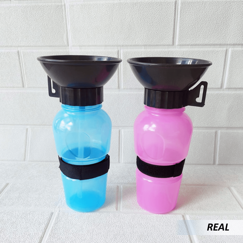 Botella de agua portátil para perros