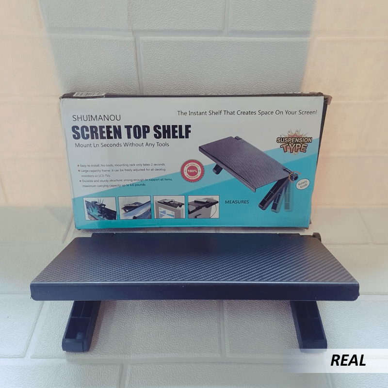 Estante de tv screen top shelf