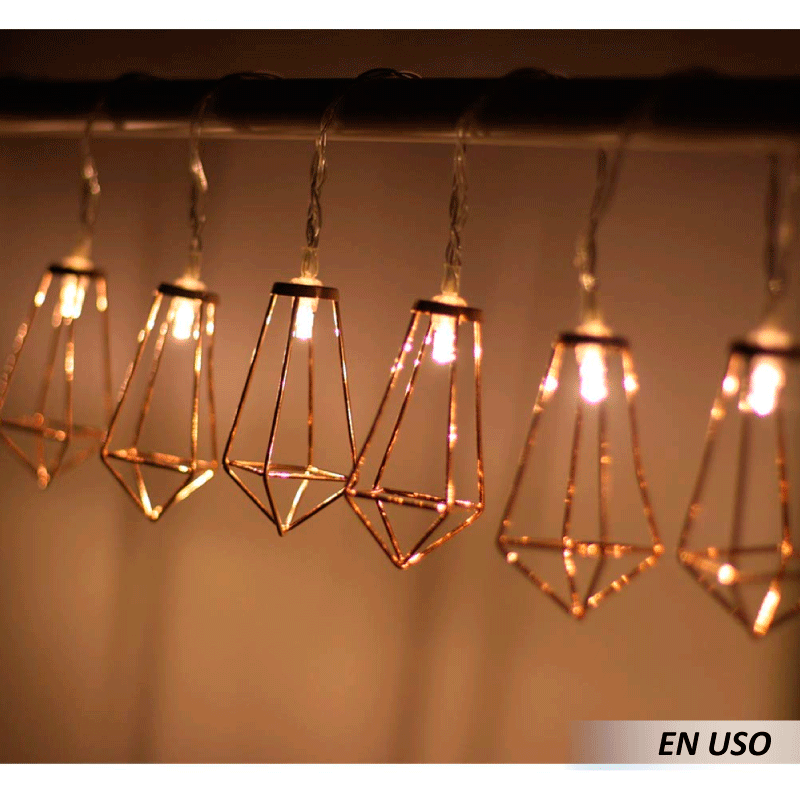 Luces diamante geométricos - Imagen 5