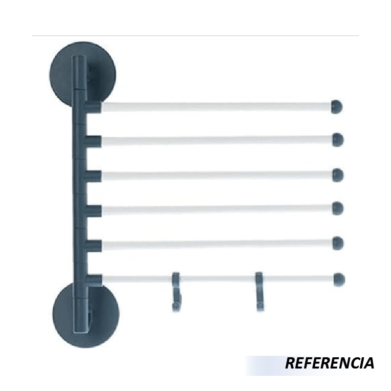 Toallero con ventosa elegante - Imagen 4