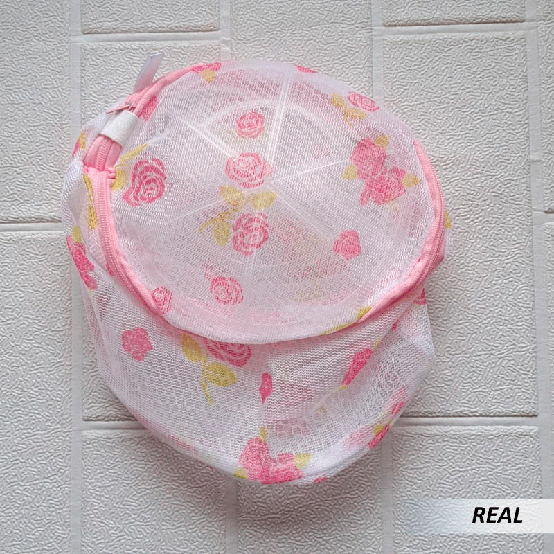Bolso de lavadora floreado