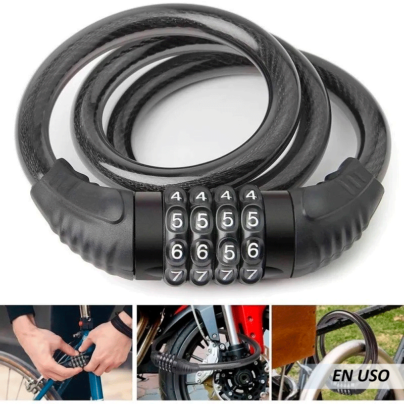 Candado de moto con código - Imagen 5