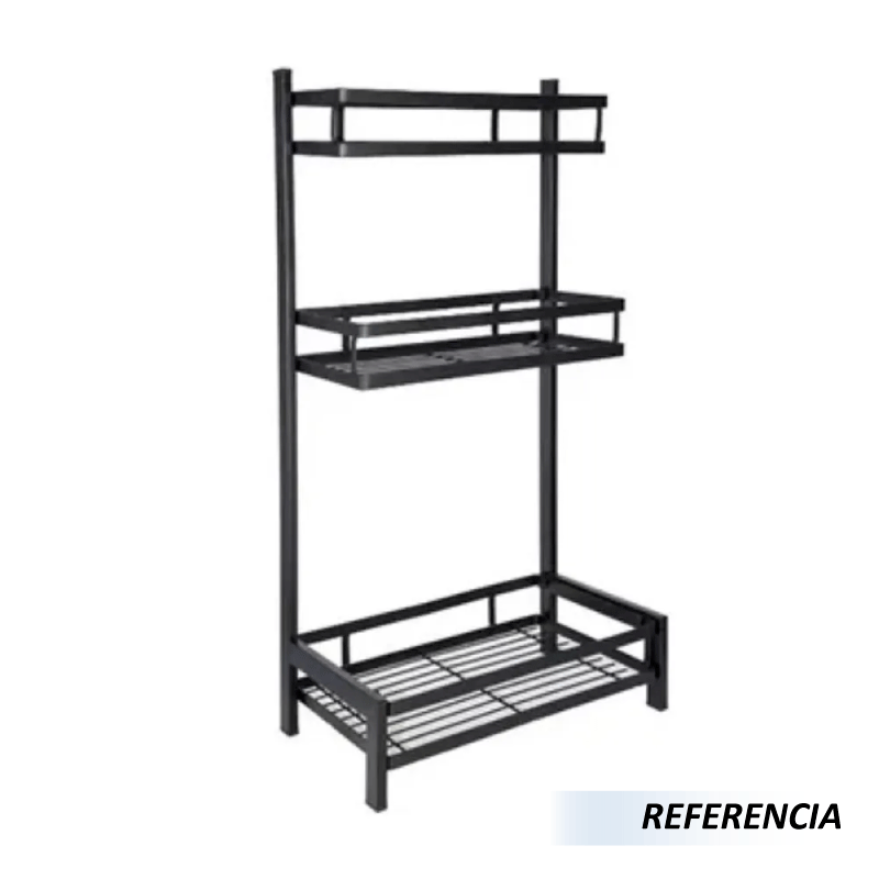 Estante organizador de cocina 3 niveles - Imagen 4