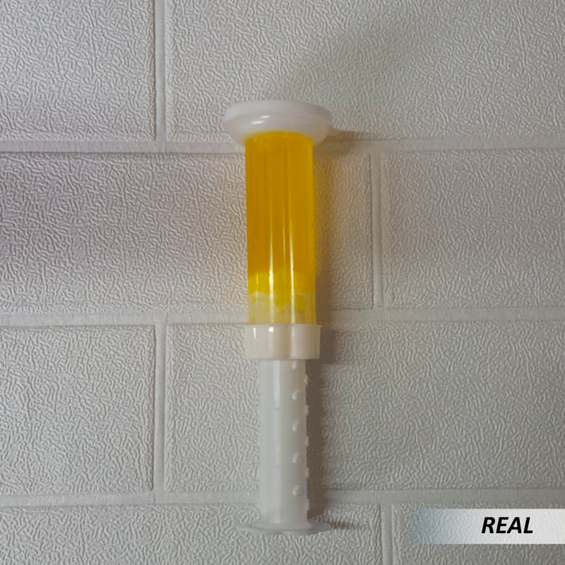 Limpiador de gel para inodoro de jeringa
