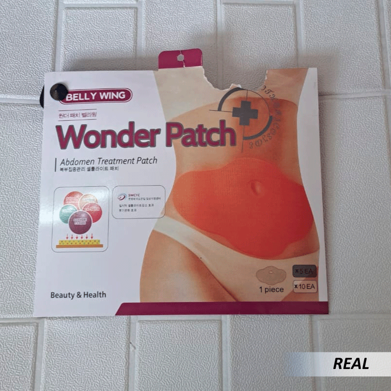Parche abdominal belly wing
