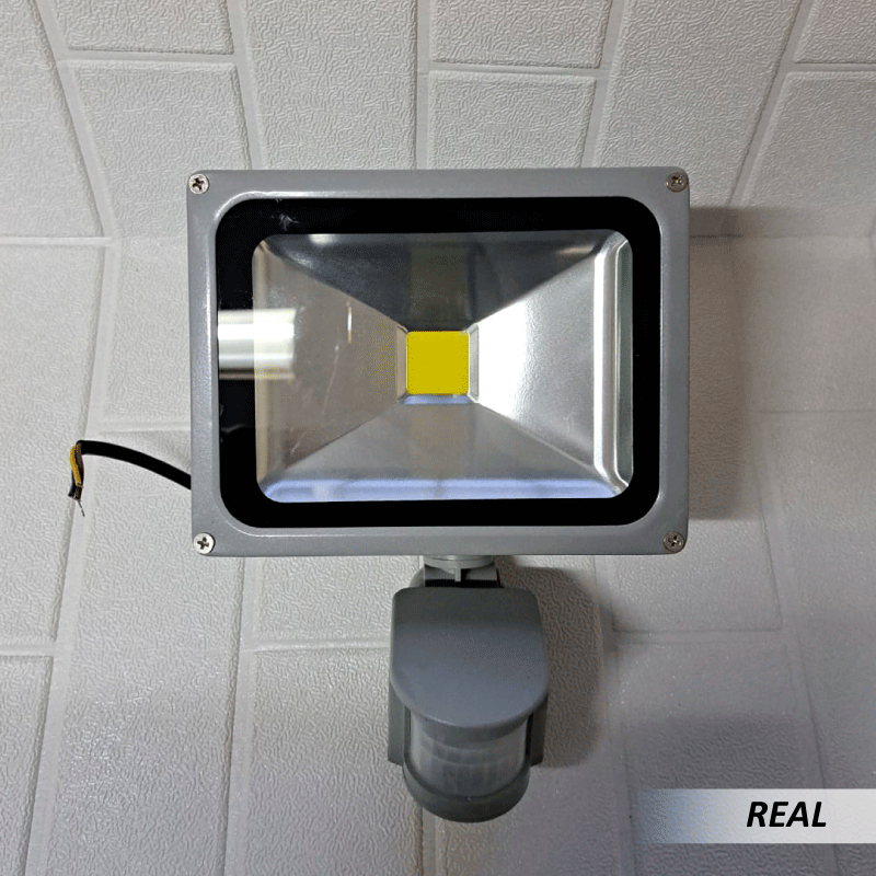 Reflectores 20w con sensor